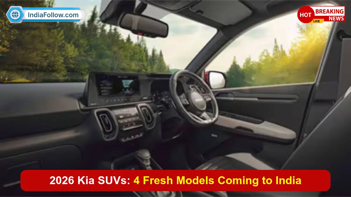 2026 Kia SUVs, Kia Syros EV, Kia Sorento hybrid, Kia Seltos GTX+, Kia Seltos hybrid mileage, upcoming Kia cars India