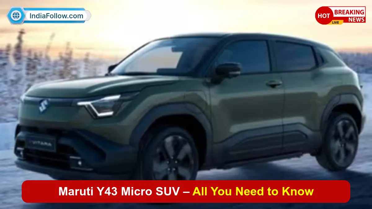 Maruti Suzuki micro SUV, Y43 launch, mild hybrid SUV, CNG SUV India, NEXA premium dealership, HEARTECT platform, electric MPV YMC