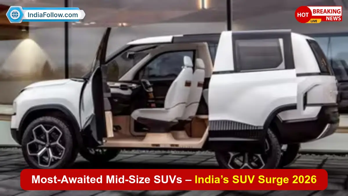 mid-size SUV India, Mahindra Scorpio facelift, Tata Sierra EV, Toyota iBella, Skoda Kodiaq Sportline, Nissan Tekton, 2026 SUV launches