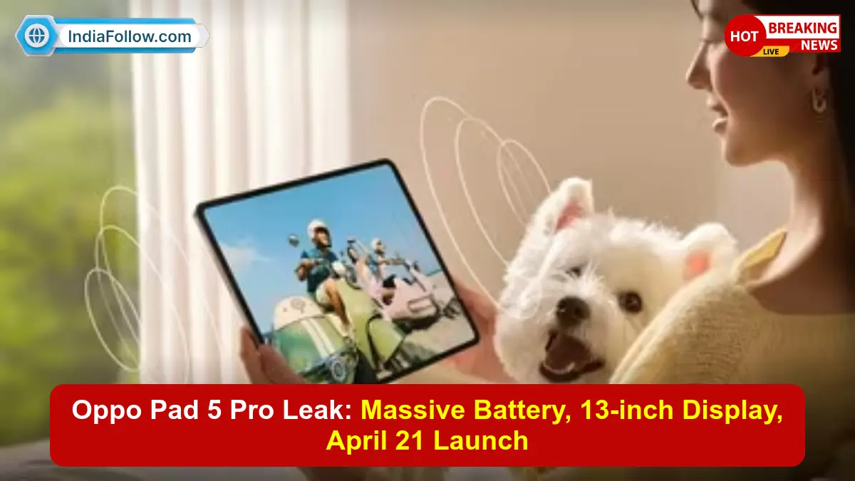 Oppo Pad 5 Pro leak, Oppo Pad 5 Pro specs, Oppo Pad 5 Pro launch date, Oppo Pad 5 Pro price, Snapdragon 8 Elite Gen 5 tablet, 13380 mAh battery tablet
