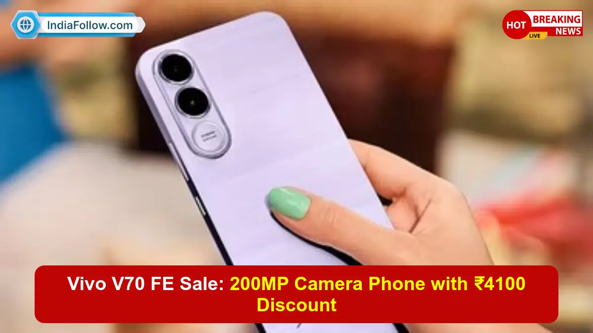 Vivo V70 FE sale, Vivo V70 FE price, Vivo V70 FE camera, Vivo V70 FE specifications, Vivo V70 FE discount, 200MP camera phone, underwater photography phone