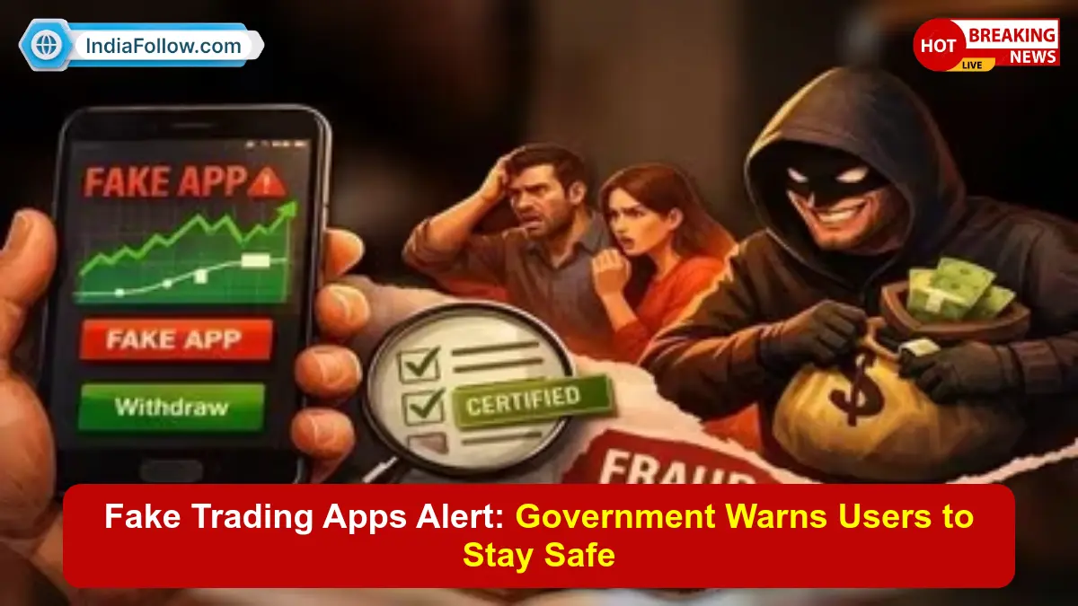 fake trading apps, government alert, online trading scam, cyber fraud, trading app safety