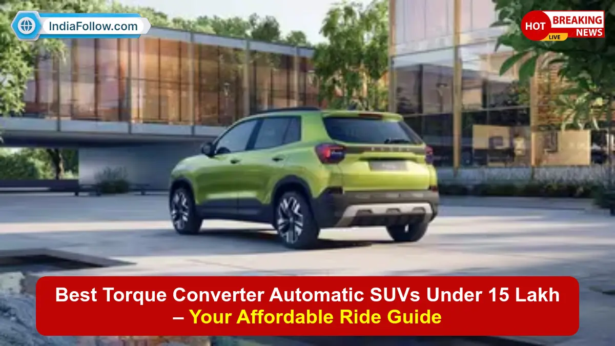torque converter, automatic gearbox, affordable SUV, 15 lakh, Maruti Suzuki Fronx, Skoda Kylak, Kia Sonet Diesel AT, Maruti Suzuki Brezza